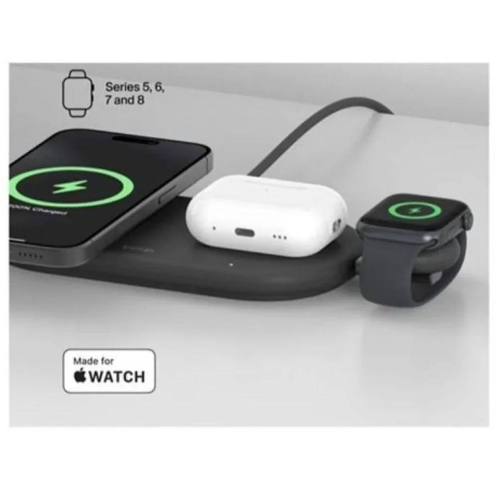 Belkin BoostCharge Portable USB-C Apple Watch Charger